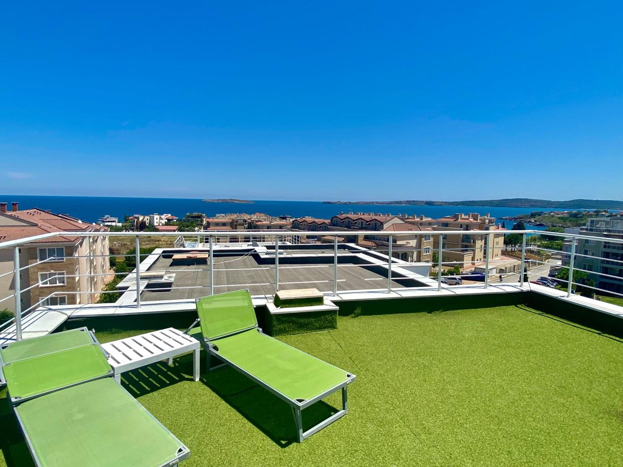 Apartments In Sunny Island Complex 切尔诺莫雷茨 外观 照片