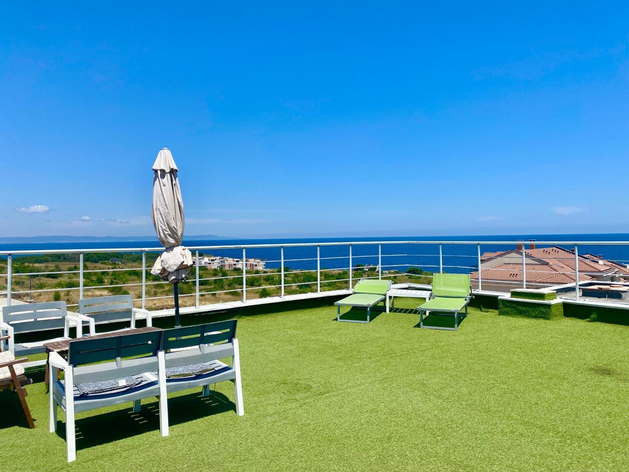 Apartments In Sunny Island Complex 切尔诺莫雷茨 外观 照片